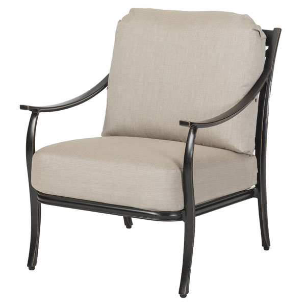 Edge Cast Aluminum Cushion Lounge Chair by Gensun - Image 2